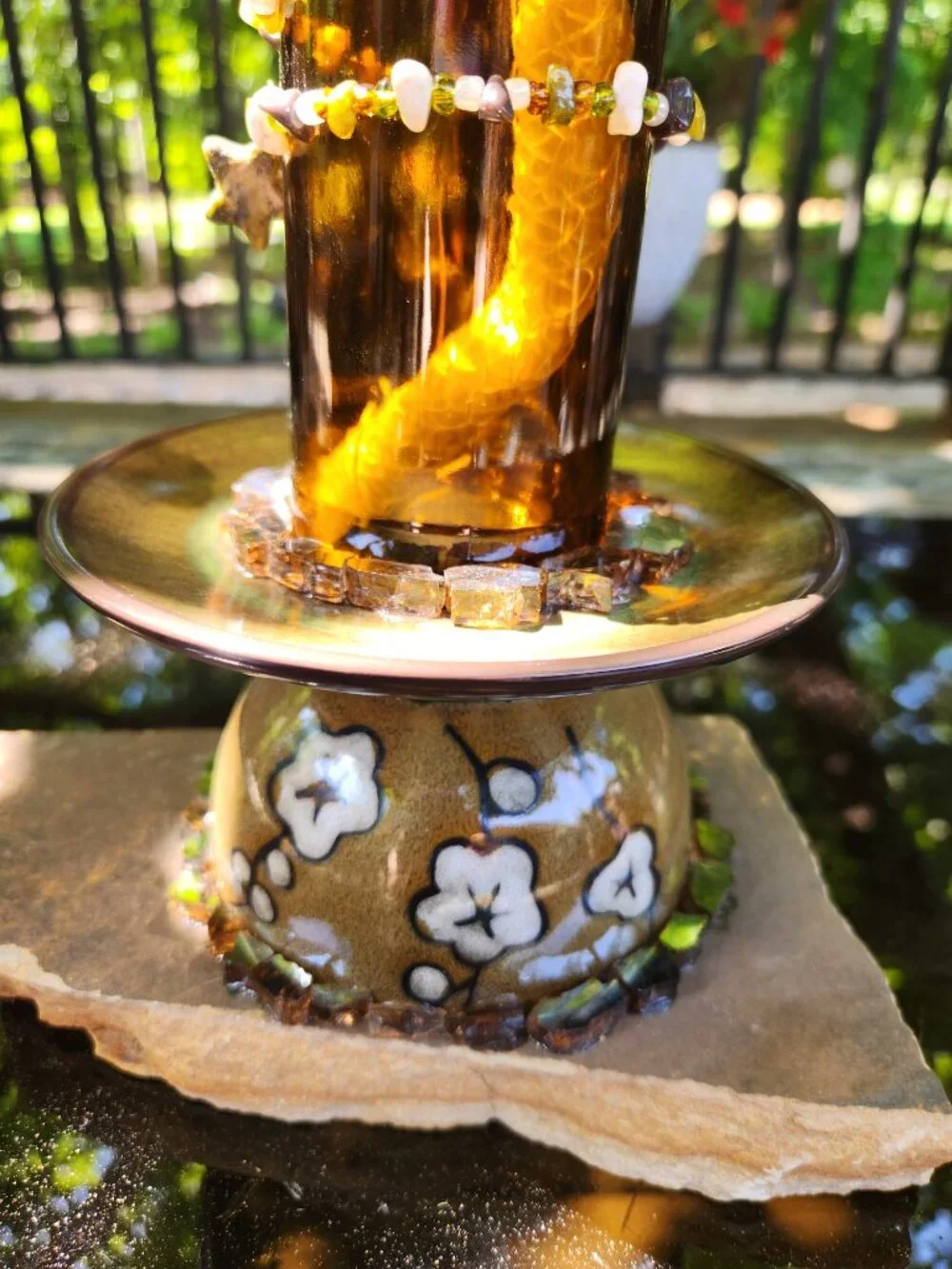 Handmade upcycled tiki